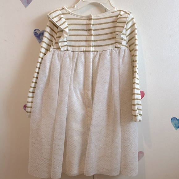 White and gold dress - Picture 2 of 3